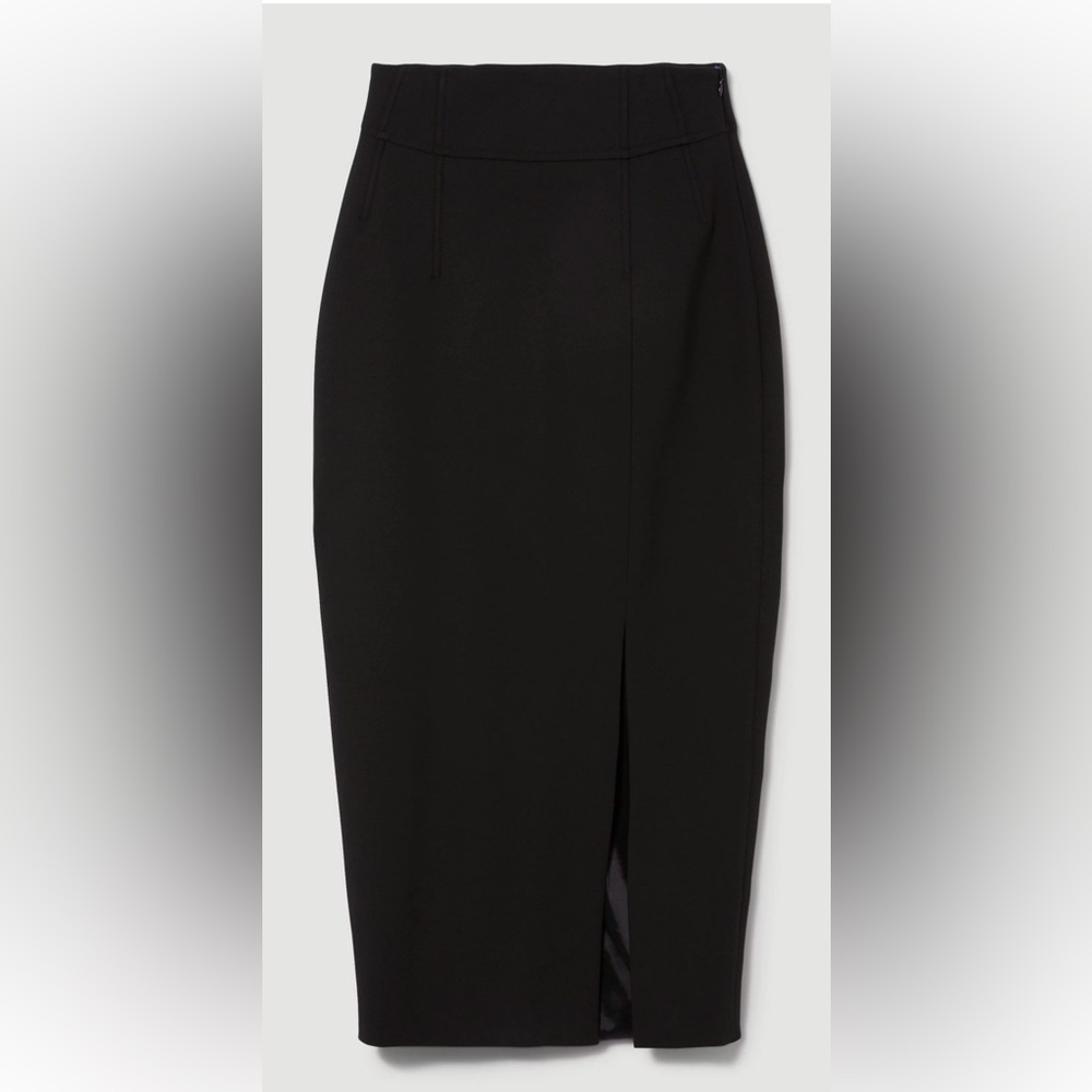 Karen Millen Corset Seamed Black Midaxi Skirt. Size 4. Price is negotiable :) - Picture 4 of 5